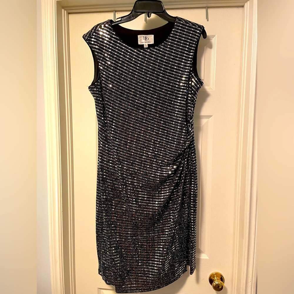Fun sequin dress. Perfect for holidays.
